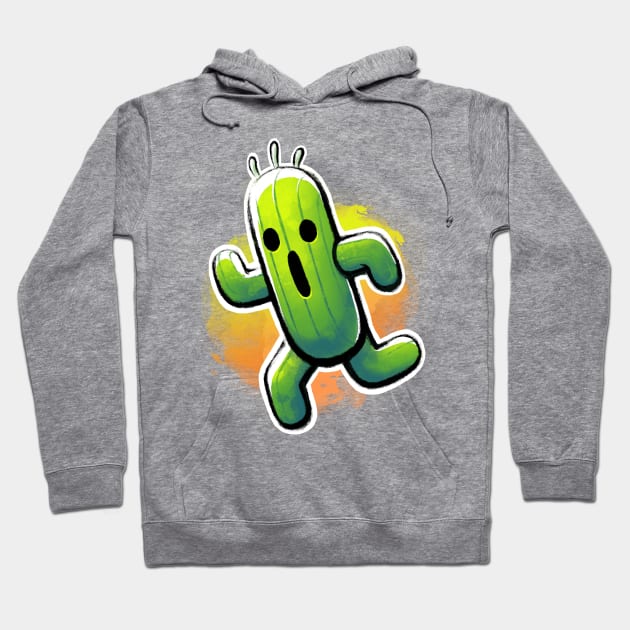 Cactuar - Final Fantasy Creature - Summon Monster Hoodie by BlancaVidal